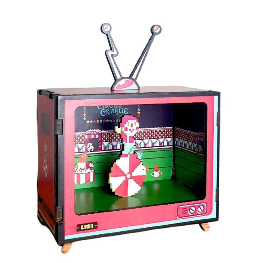 TV BOX RETRO CIRCUS CHARLIE