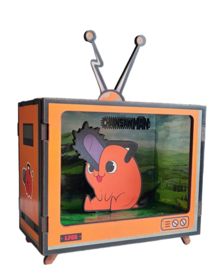 TV BOX RETRO POCHITA CHAIN SAW MAN