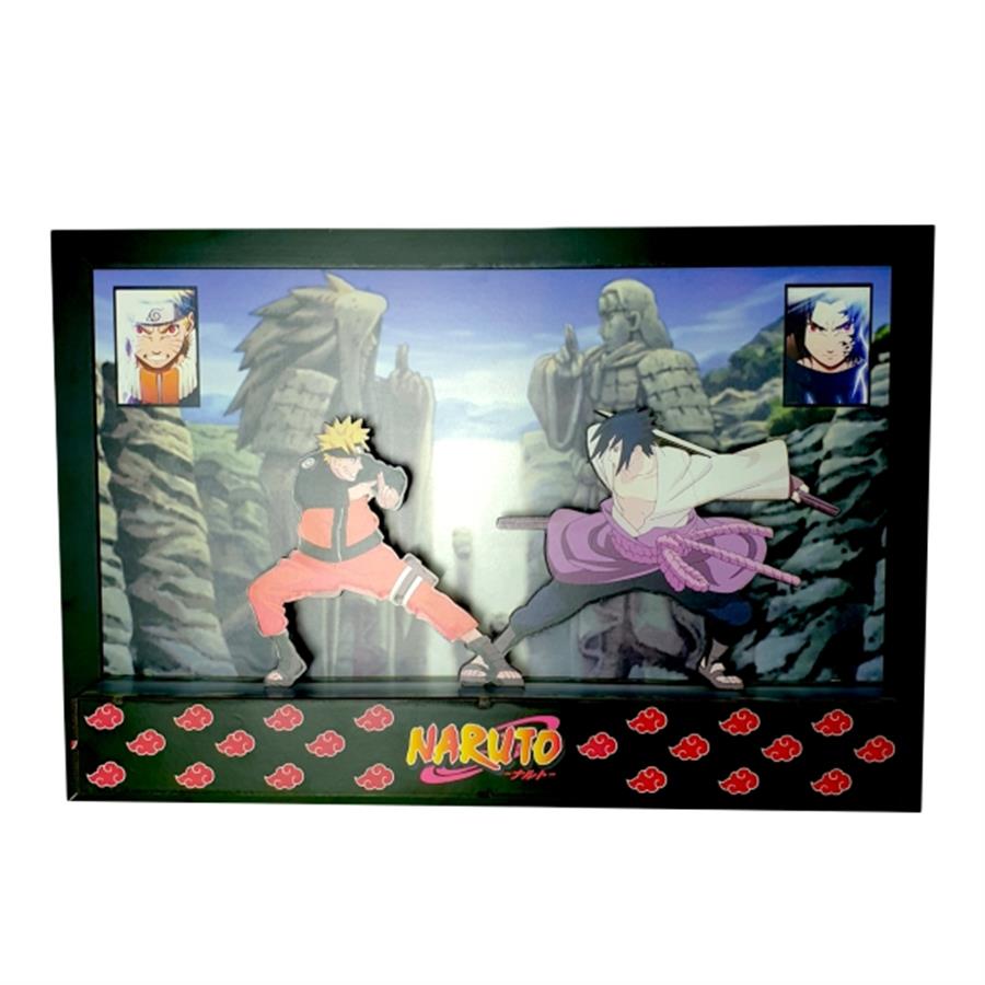 CUADRO GAMER 3D NARUTO