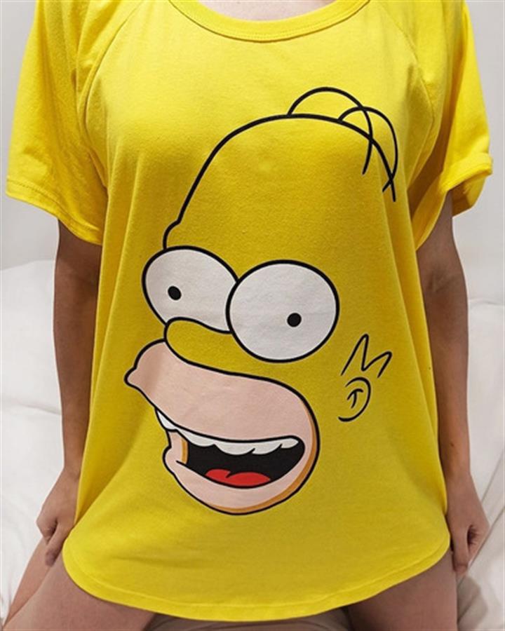 REMERON LOS SIMPSONS HOMERO AMARILLA TALLE 5