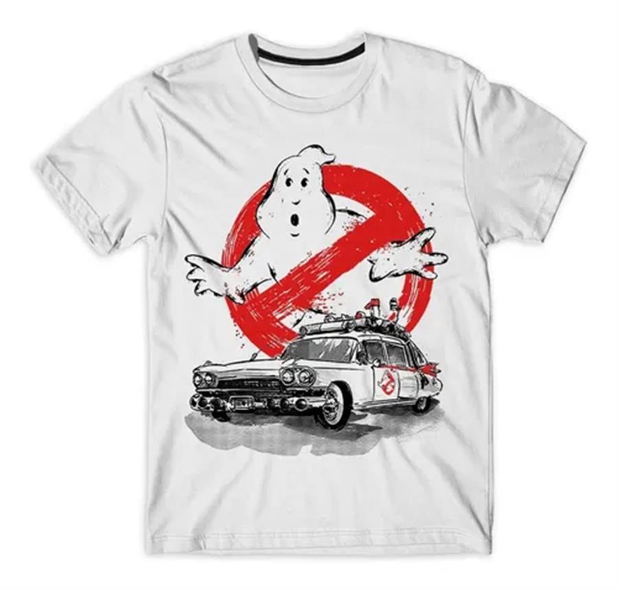 REMERA GHOSTBUSTERS BLANCA TALLE S