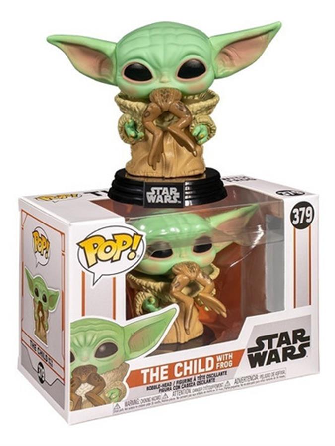 FUNKO POP STAR WARS THE CHILD WITH FROG 379