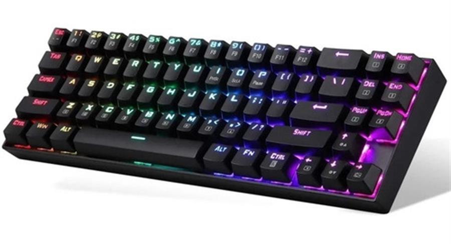 REDRAGON TECLADO MECANICO RGB DEIMOS K599 BLACK RED