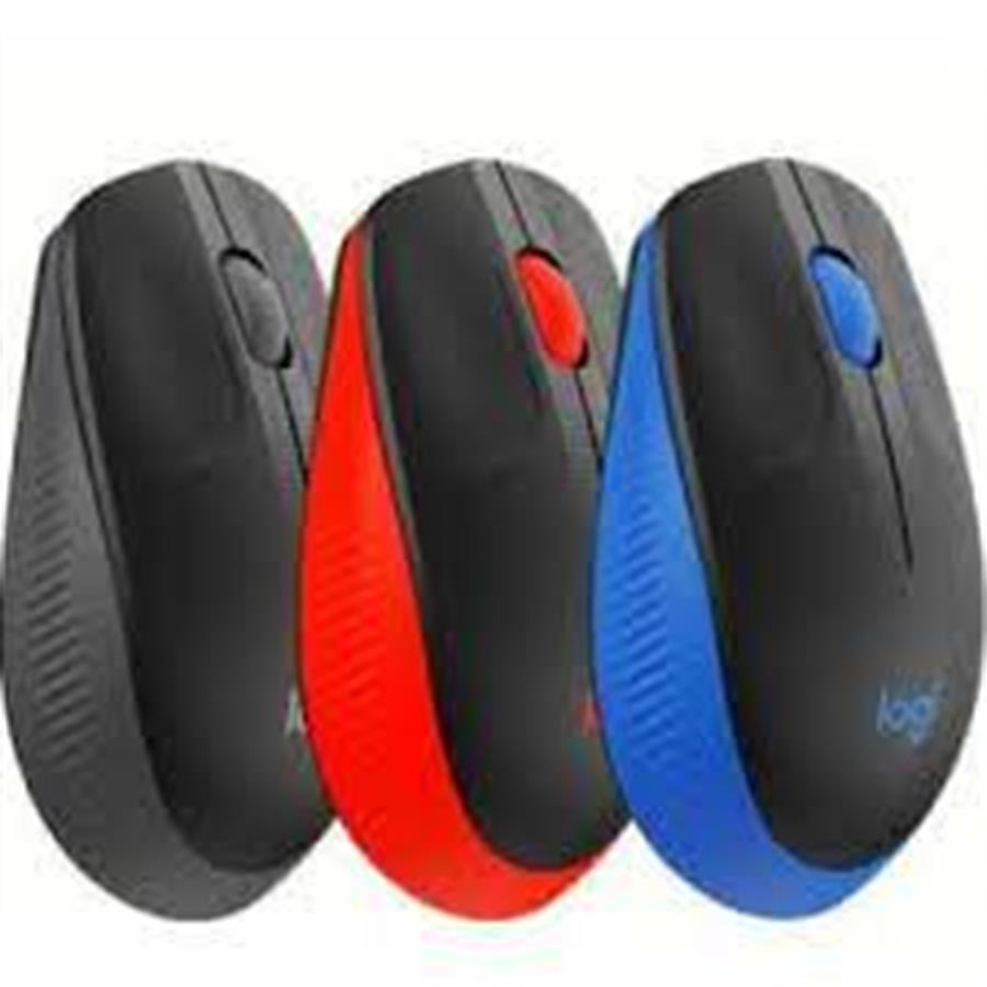 LOGITECH MOUSE M190 FULL SIZE RED