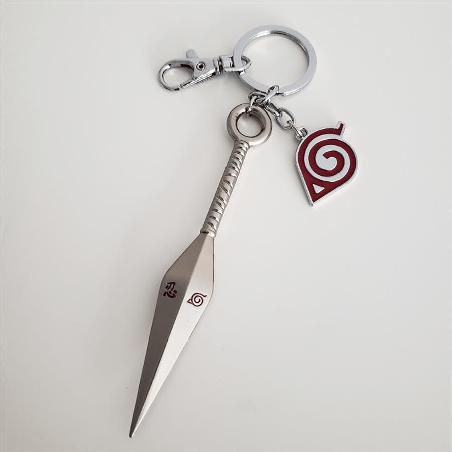 LLAVERO NARUTO KUNAI Y LOGO