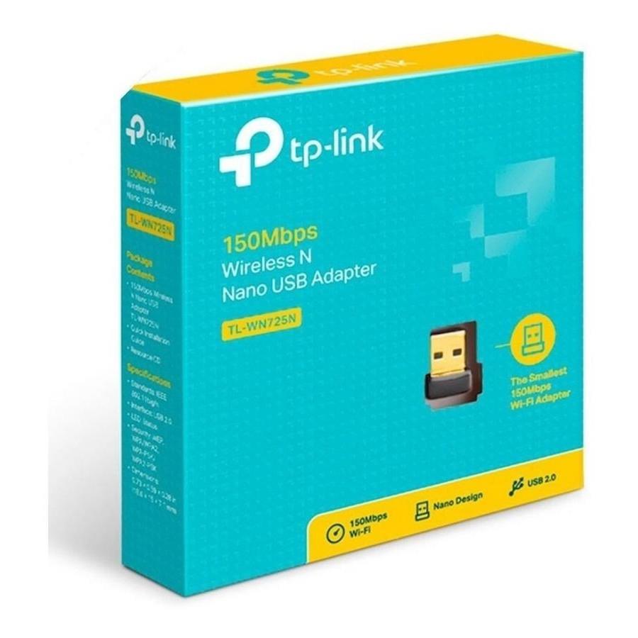 TP-LINK NANO USB ADAPTER 150MBPS WIRELESS N TL-WN725N