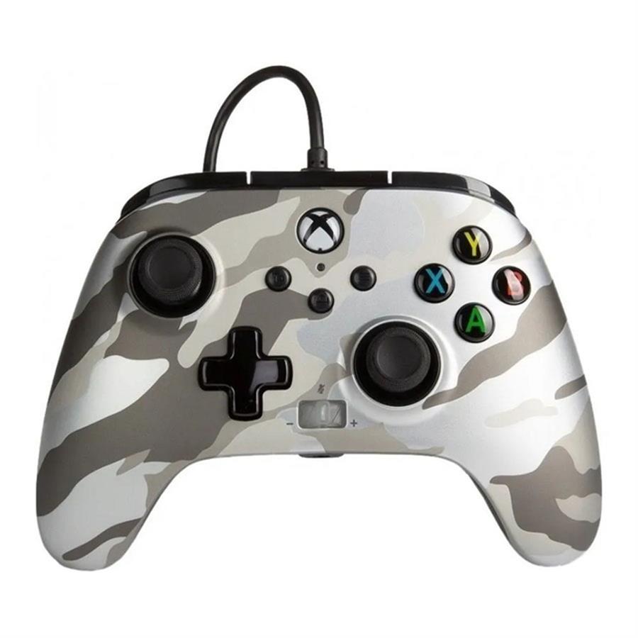 POWER A ENHANCED WIRED CONTROLLER XBOX ONE / SERIES ARTIC CAMO