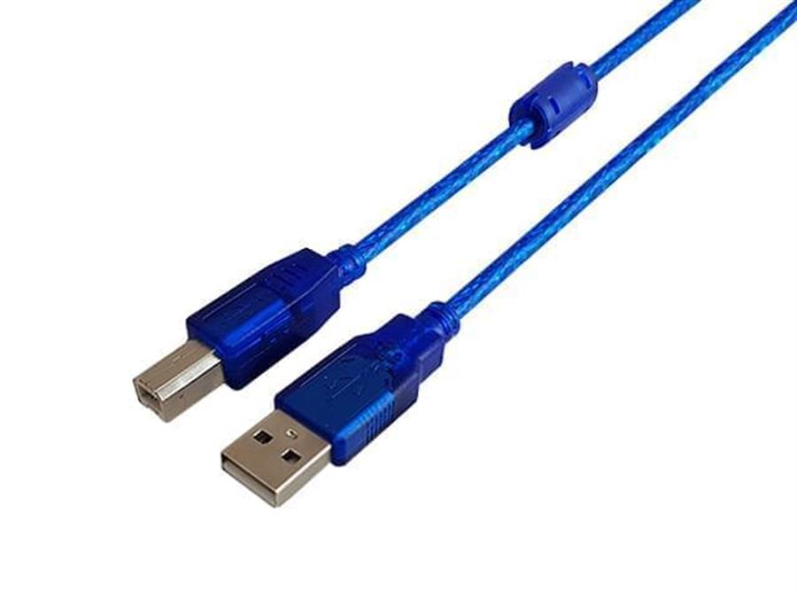 NISUTA CABLE USB 2.0 AM-BM PARA IMPRESORA 1.8 METROS NS-CUSB2 OF.