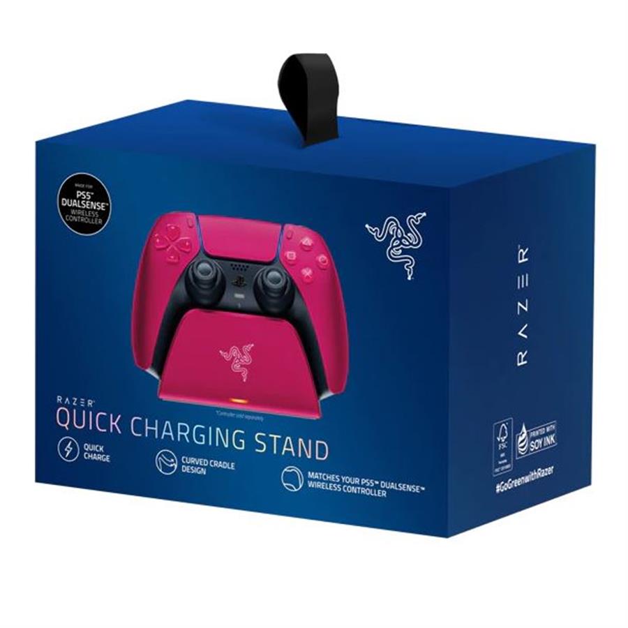RAZER QUICK CHARGING STAND FOR PS5 BASE CARGADORA RED