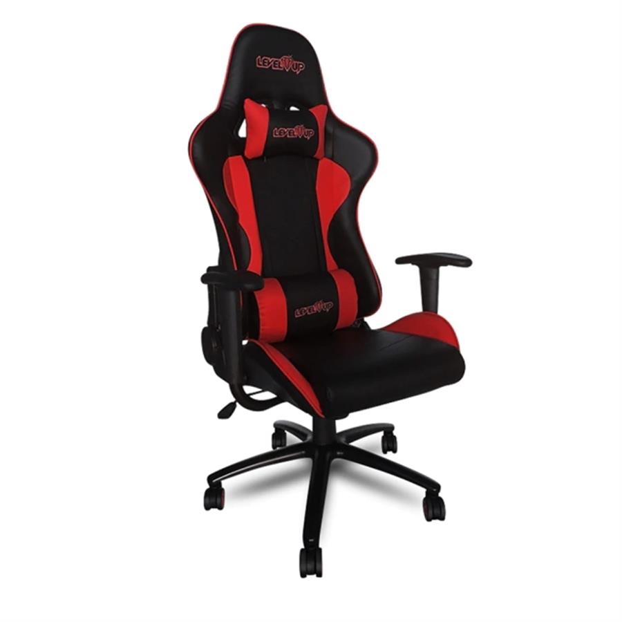 LEVEL UP SILLA GAMER ARES PRO 2 NEGRA Y ROJA