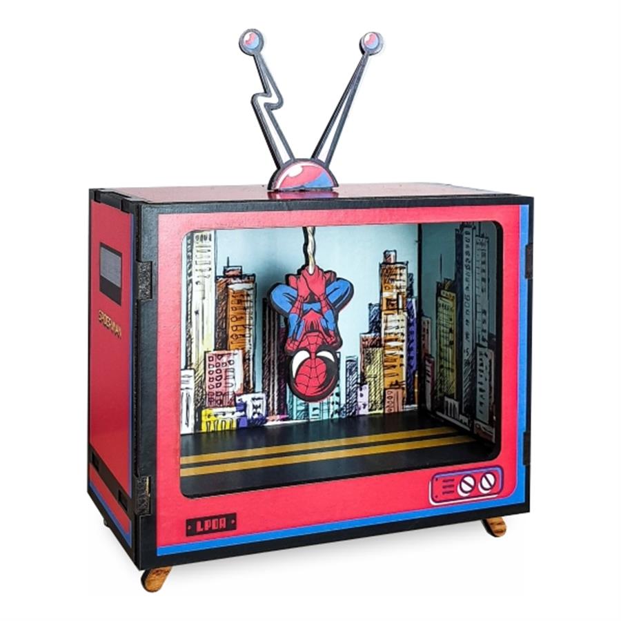 TV BOX RETRO SPIDERMAN