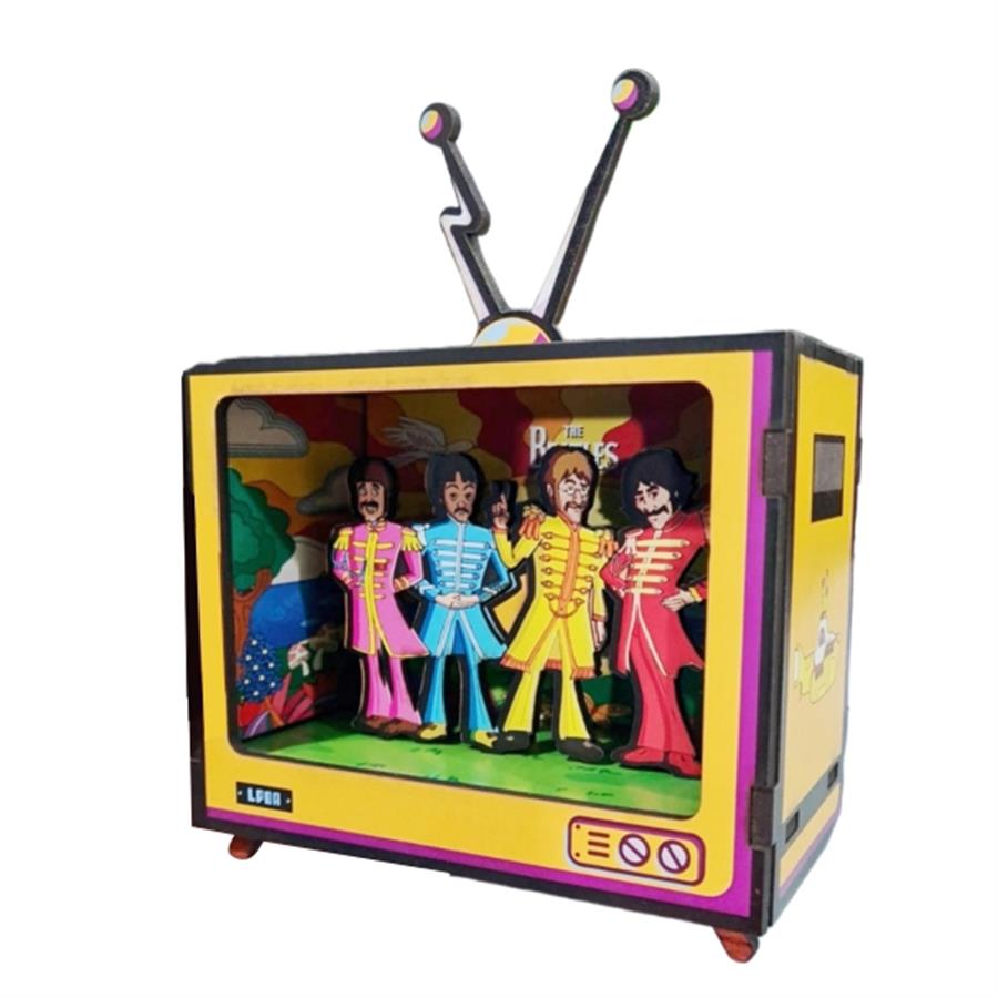 TV BOX RETRO THE BEATLES