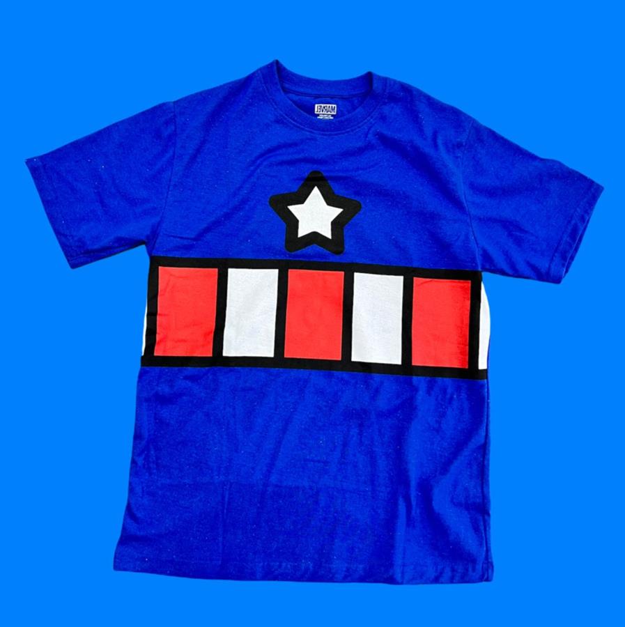 REMERA MARVEL CAPITAN AMERICA TALLE 14/16