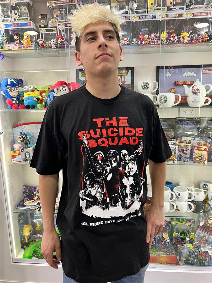 REMERA THE SUICIDE SQUAD TALLE XL