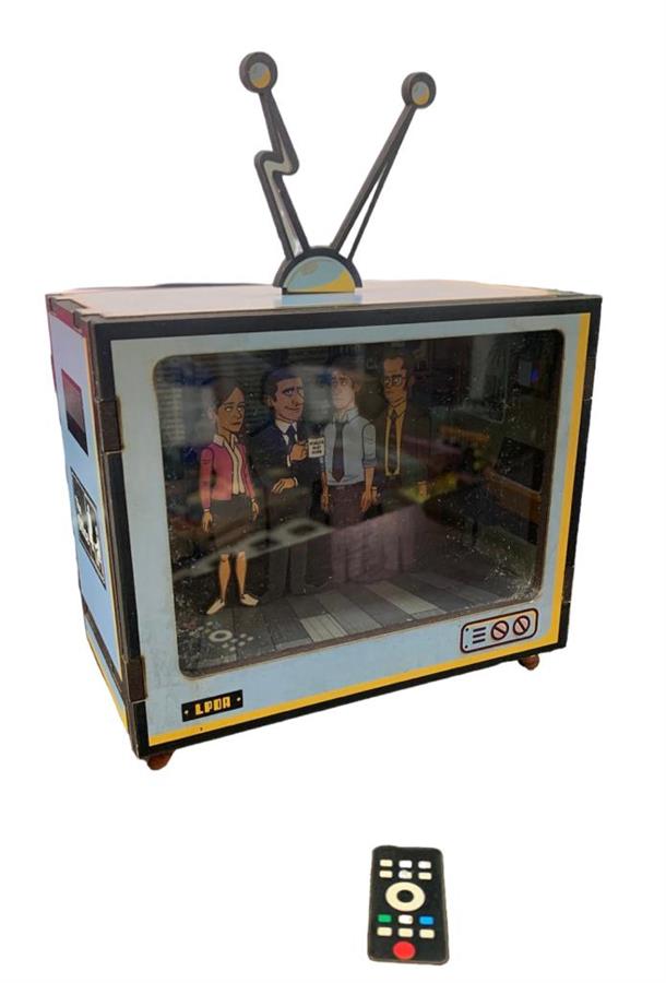 TV BOX RETRO THE OFFICE