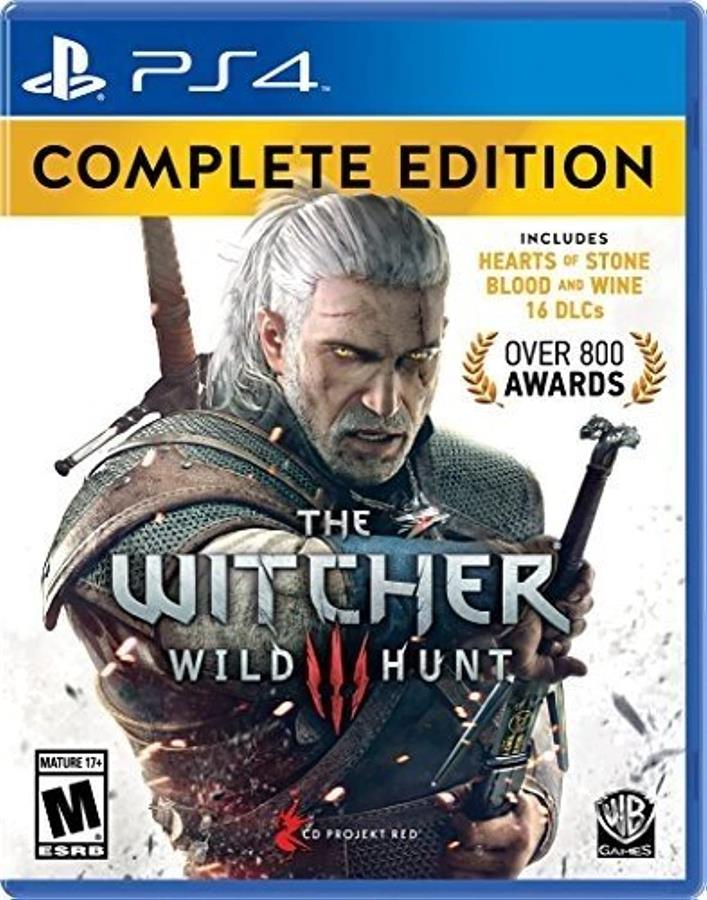 THE WITCHER 3 : WILD HUNT GAME OF THE YEAR EDITION JUEGO PS4 ABIERTO