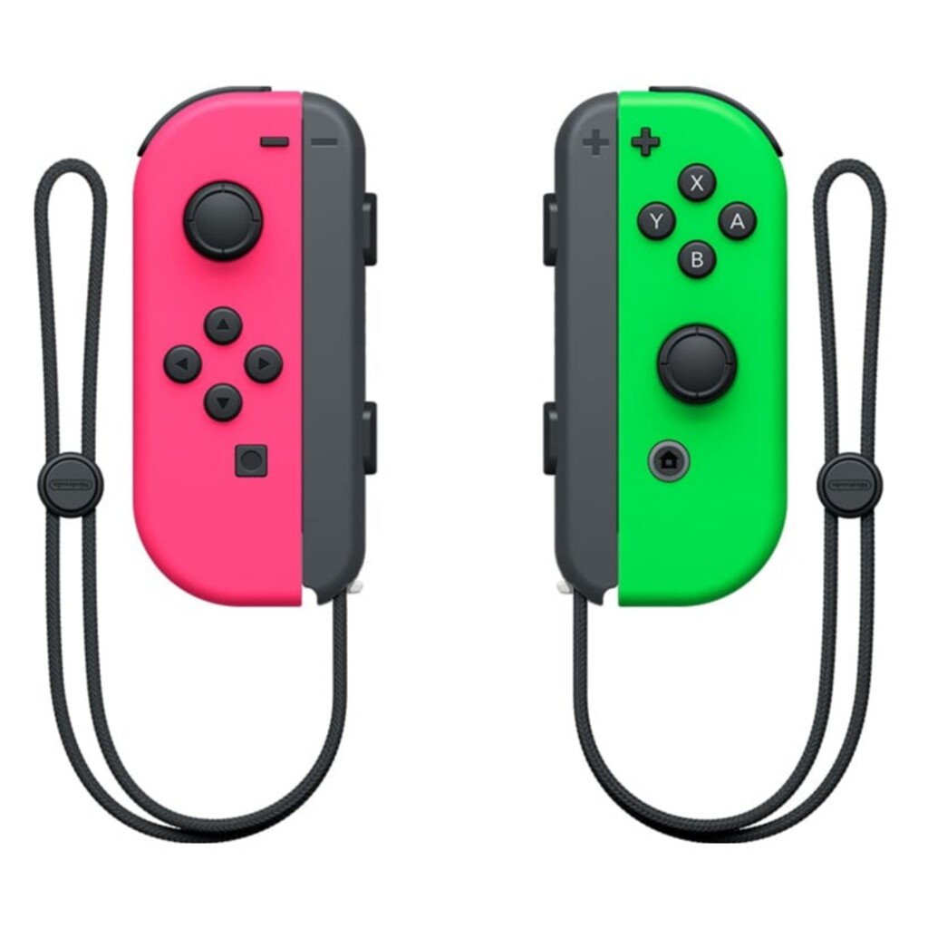 NINTENDO SWITCH JOY-CON NEON GREEN / NEON PINK