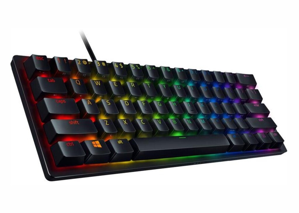 RAZER TECLADO HUNTSMAN MINI BLACK LINEAR RED