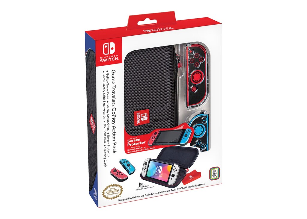 RDS GAME TRAVELER GOPLAY ACTION PACK NNS82 NINTENDO SWITCH / OLED BLACK