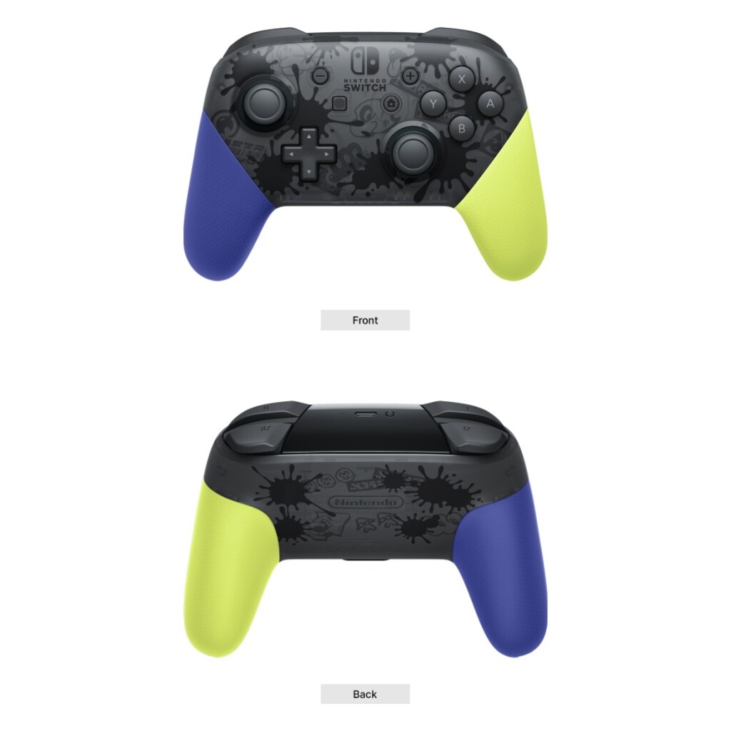 NINTENDO SWITCH PRO CONTROLLER SPLATOON 3