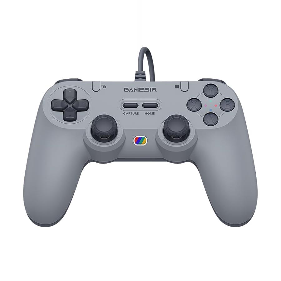 GAMESIR T3 TEGENARIA LITE WIRED CONTROLLER FOR PC-STEAM-IOS-ANDROID-SWITCH RETRO GRAY