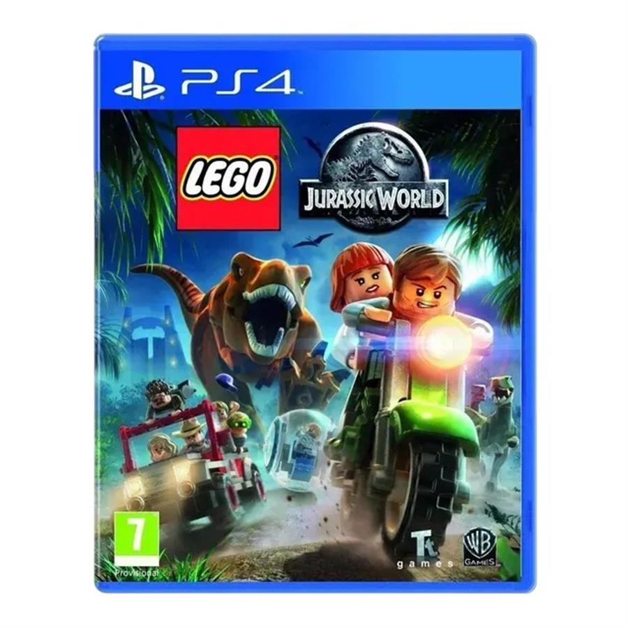 LEGO JURASSIC WORLD JUEGO PS4 ABIERTO