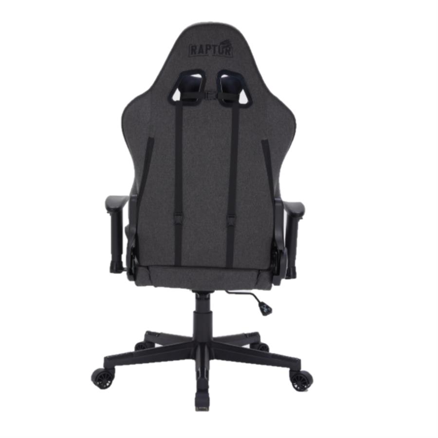 RAPTOR SILLA GAMER THRONE R1 TELA NEGRA