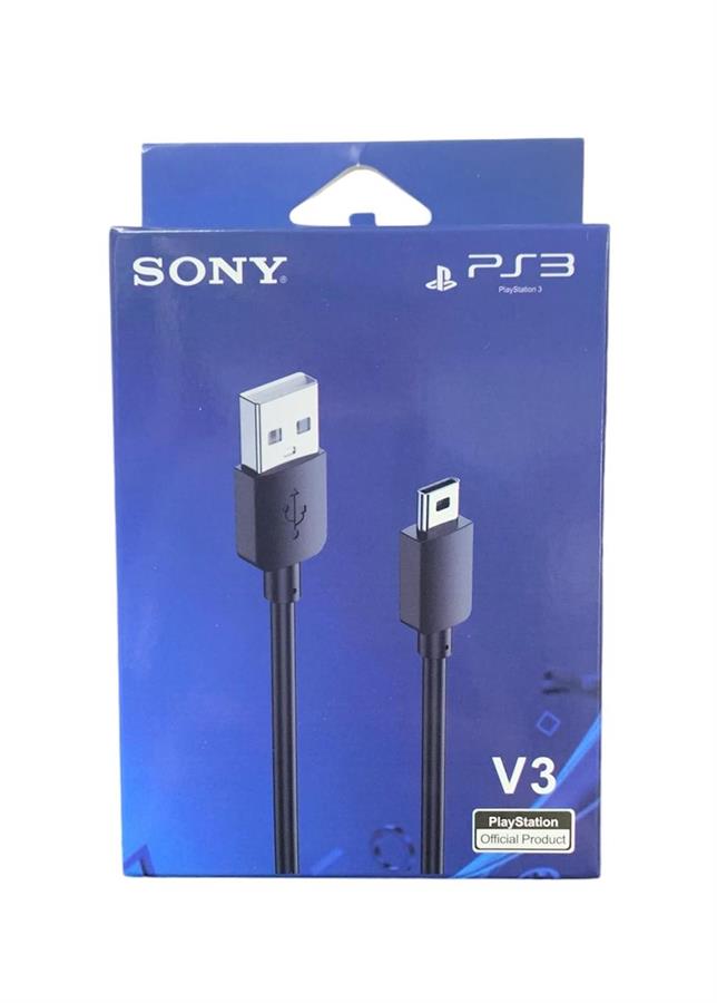 SONY REPLICA CABLE MINI USB CALIDAD CABLE DE CARGA PS3