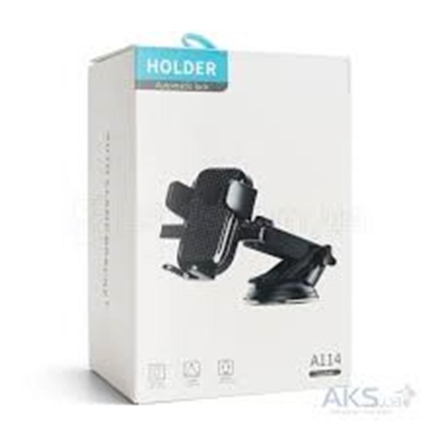 HOLDER AUTOMATIC LOCK A114 SUCKER CON VENTOSA PARA VIDRIO O TORPEDO