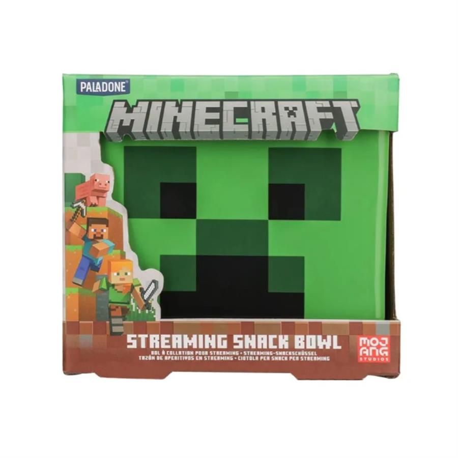 PALADONE MINECRAFT TAZON STREAMING SNACK BOWL