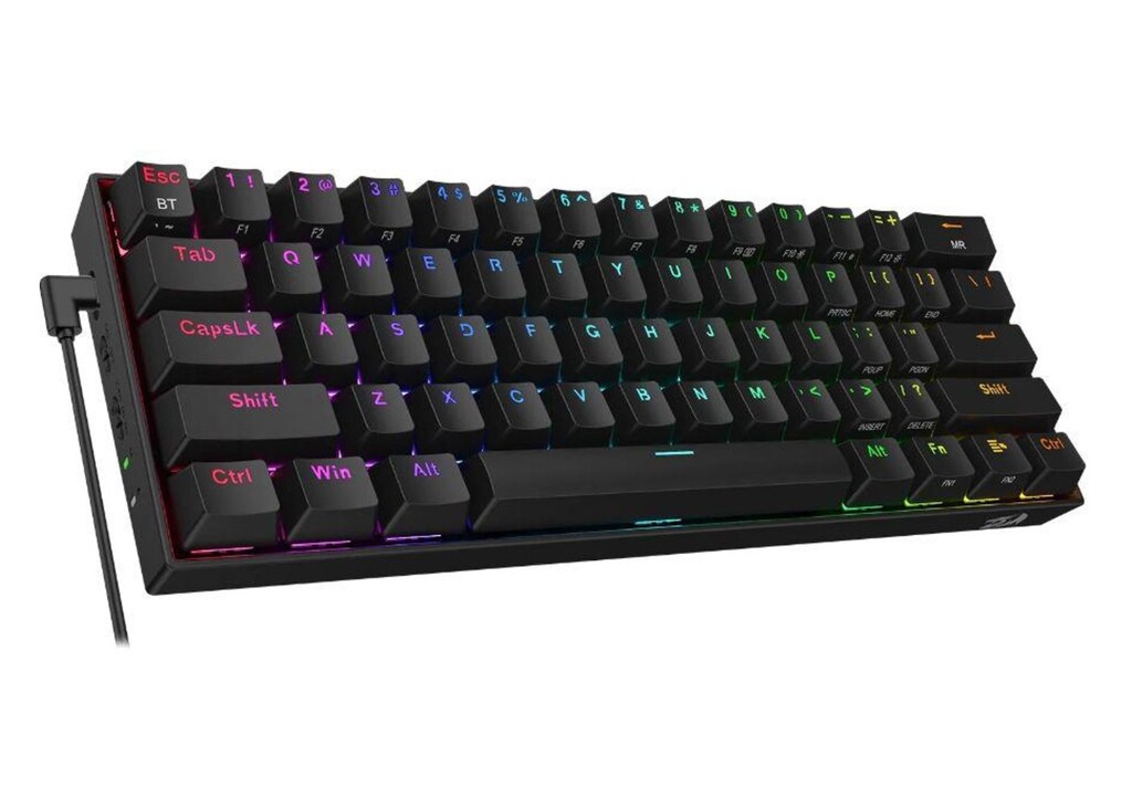 REDRAGON TECLADO DRACONIC PRO K530RGB-PRO BLACK BROWN SWITCH