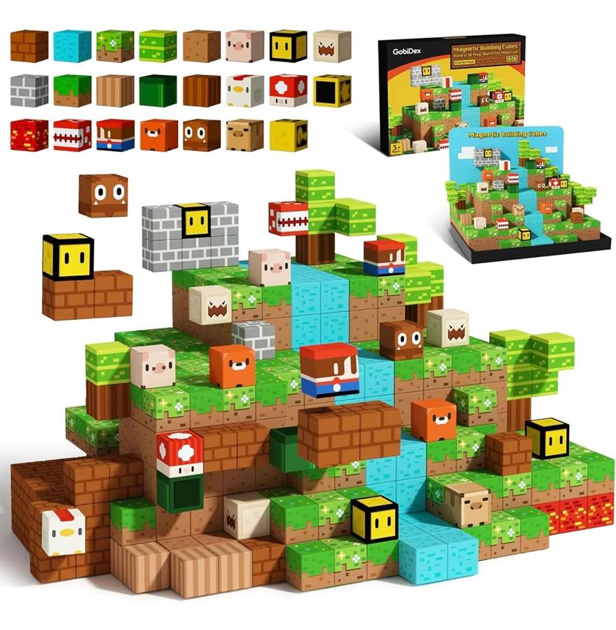GOBIDEX BLOQUES MAGNETICOS DE CONSTRUCCION PRIMARY PACK