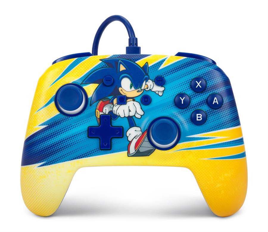 POWER A WIRED CONTROLLER NINTENDO SWITCH SONIC BOOST