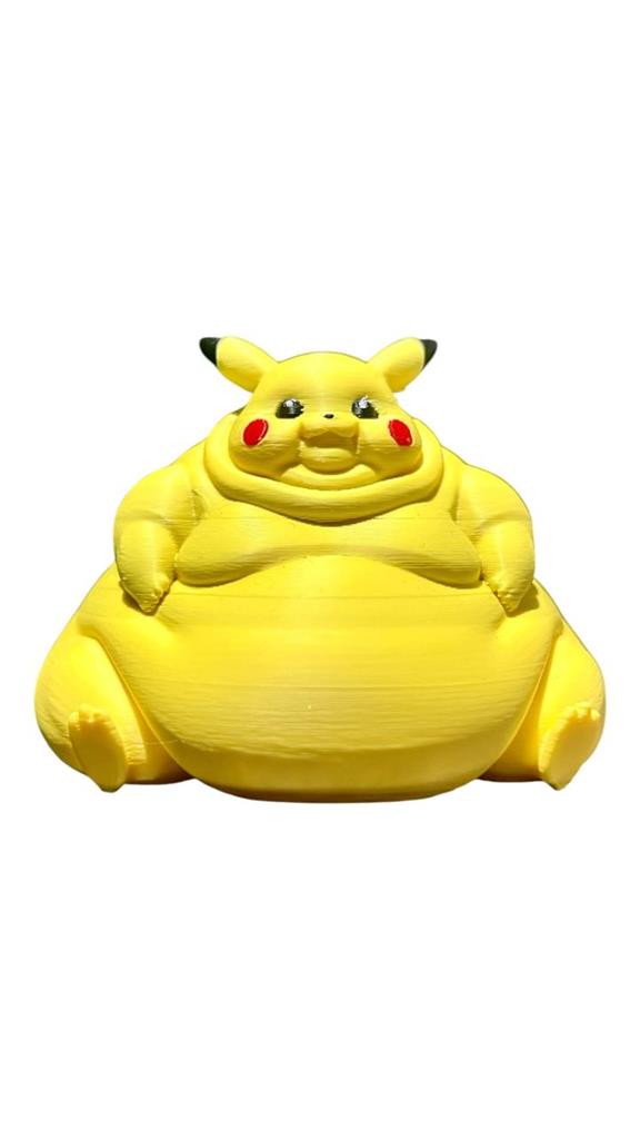 POKEMON PIKACHU GORDO 3D BAMBU