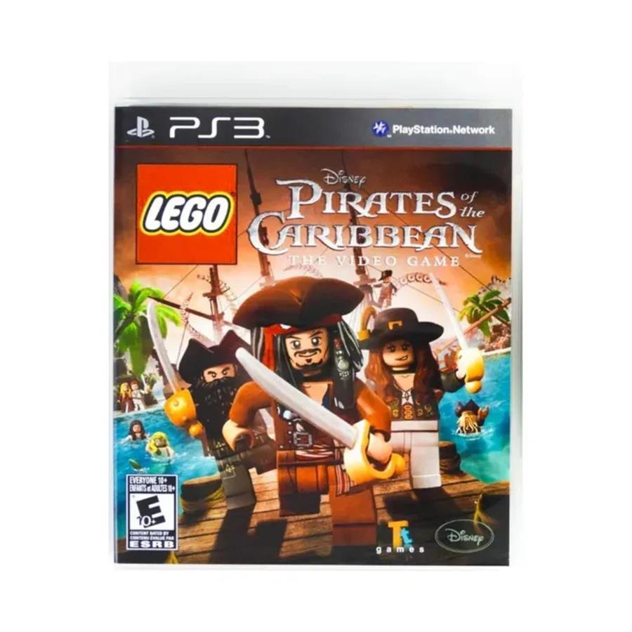 LEGO PIRATES OF THE CARIBBEAN THE VIDEO GAME JUEGO PS3 ABIERTO