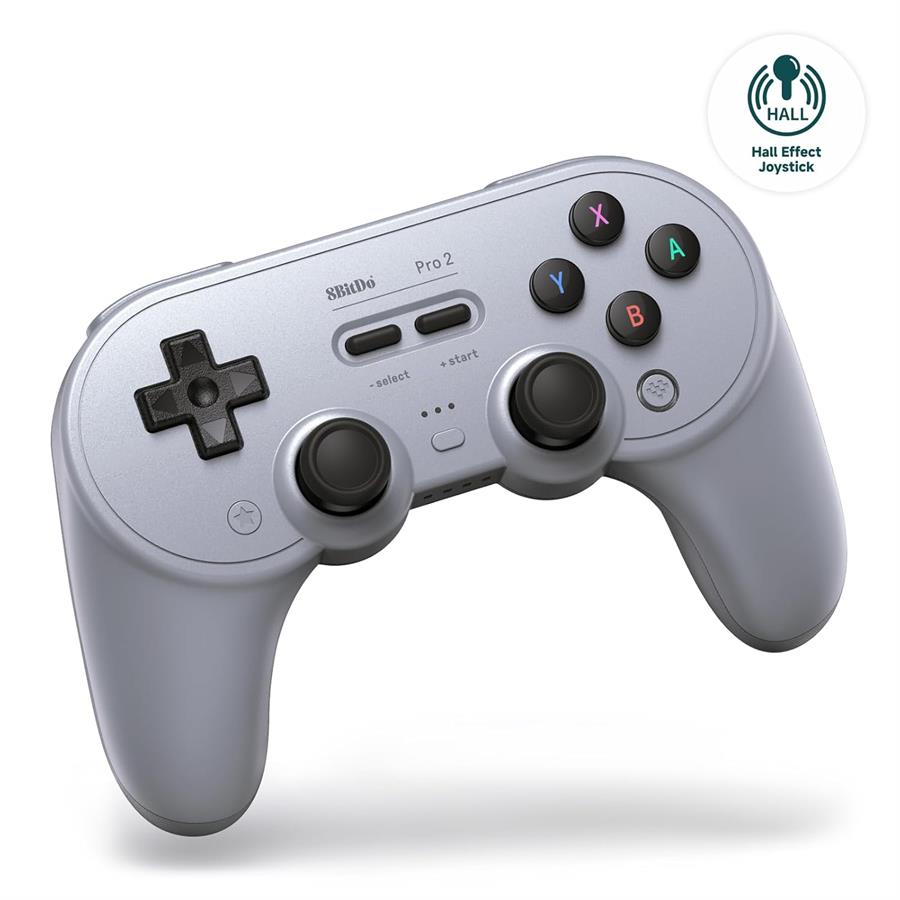 8BITDO JOYSTICK PRO 2 HALL EFFECT NSW/WIN/ANDR/STEAM 80GL02 GRAY