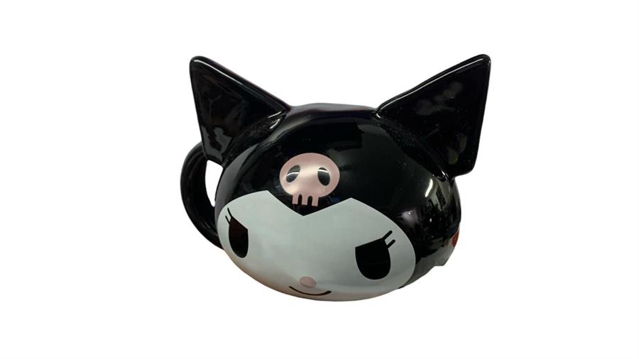 TAZA HELLO KITTY KUROMI 3D