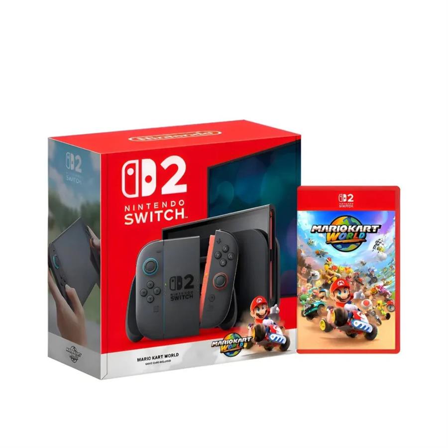 NINTENDO SWITCH 2 256GB + MARIO KART WORLD FISICO