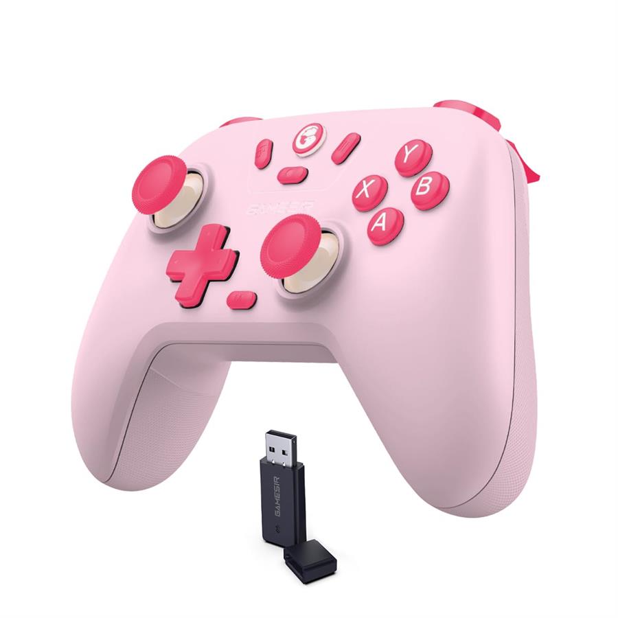GAMESIR T4N LITE WIRELESS/BT CONTROLLER FOR PC-STEAM-IOS-ANDROID- NINITENDO SWITCH ROSA