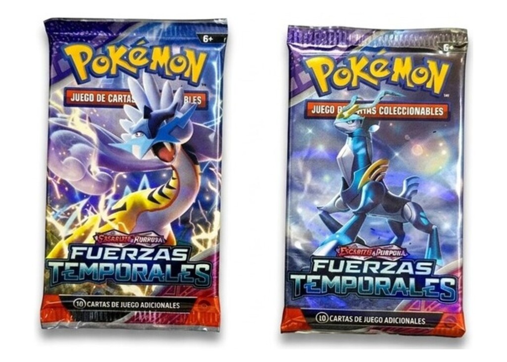 POKEMON CARTAS TRADING CARD GAME SCARLET VIOLET FUERZAS TEMPORALES