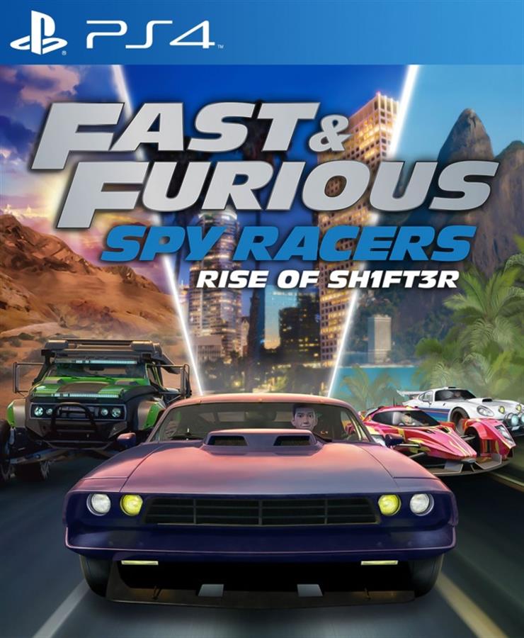 FAST & FUIRIOUS SPY RACERS RISE OF THE SH1FT3R JUEGO PS4