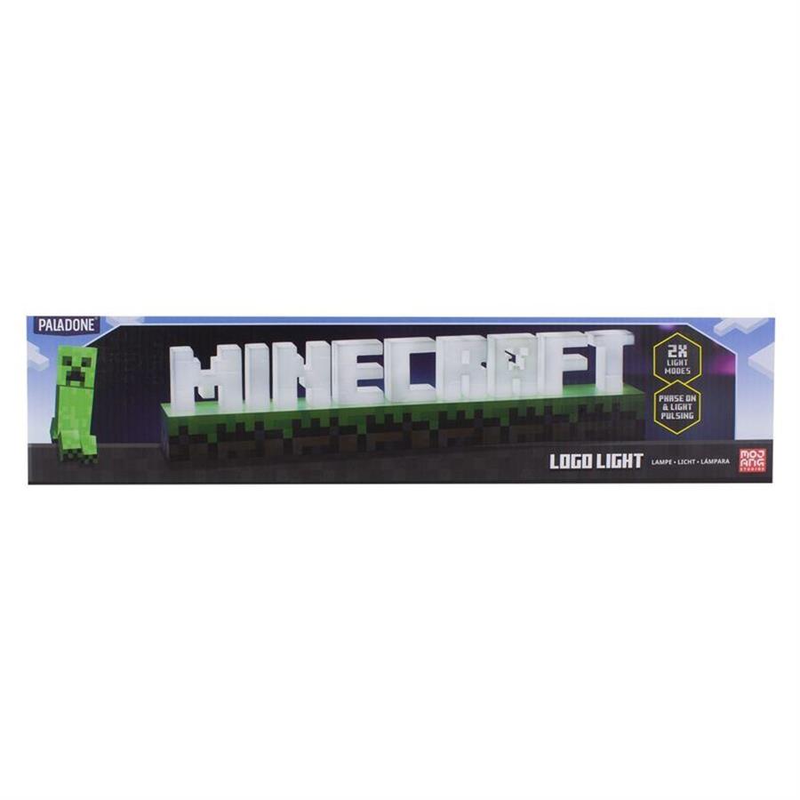 PALADONE MINECRAFT LAMPARA LOGO LIGHT
