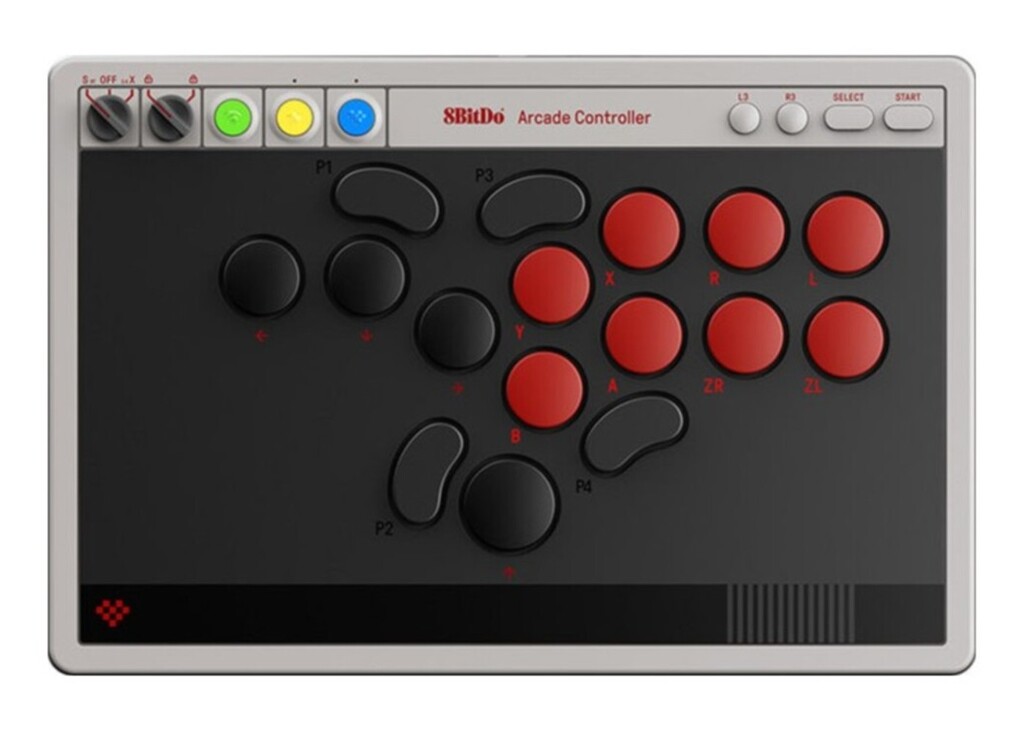 8BITDO 80FG01 ARCADE NES EDIT SWITCH1/SWITCH2/WIN