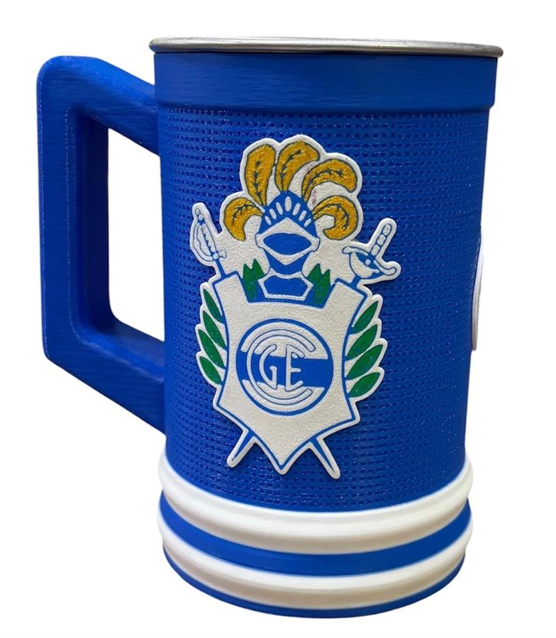 JARRA CHOPP INTERIOR ALUMINIO CLUBES GIMNASIA