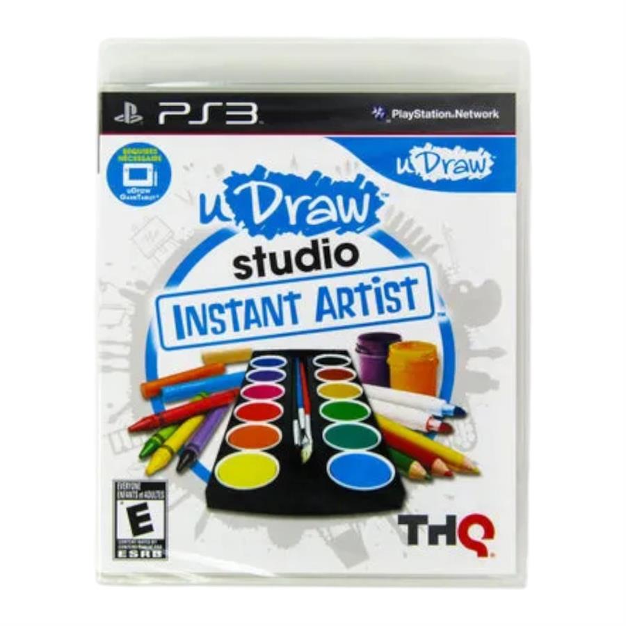 U DRAW STUDIO INSTANT ARTIST JUEGO PS3 ABIERTO