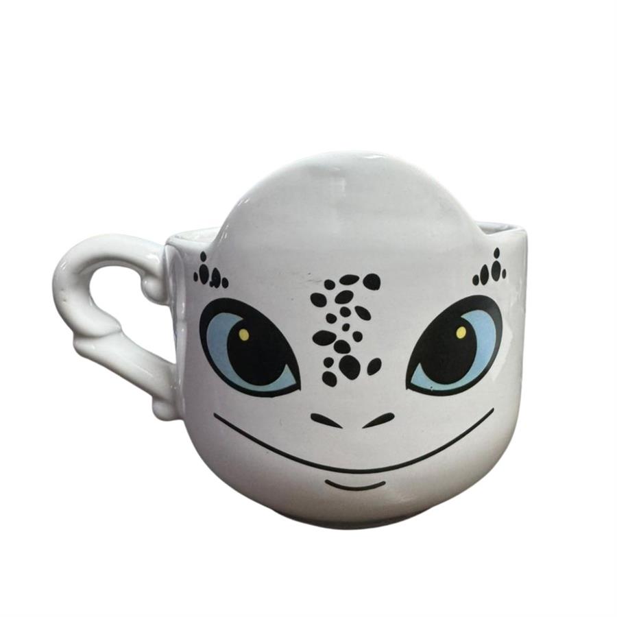TAZA COMO ENTRENAR A TU DRAGON FURIA LUMINOSA CABEZA 3D