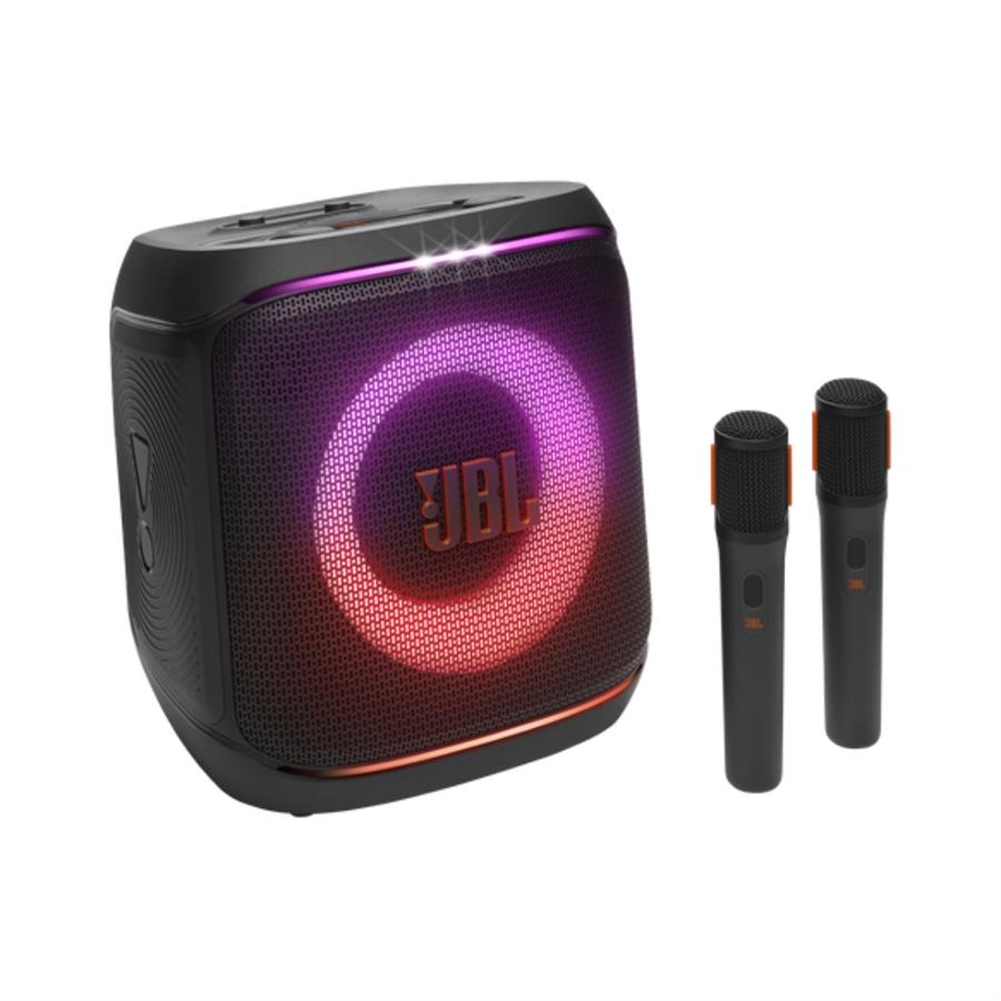 PARLANTE JBL PARTY BOX ENCORE ESSENTIAL 2 CON 2 MICROFONOS