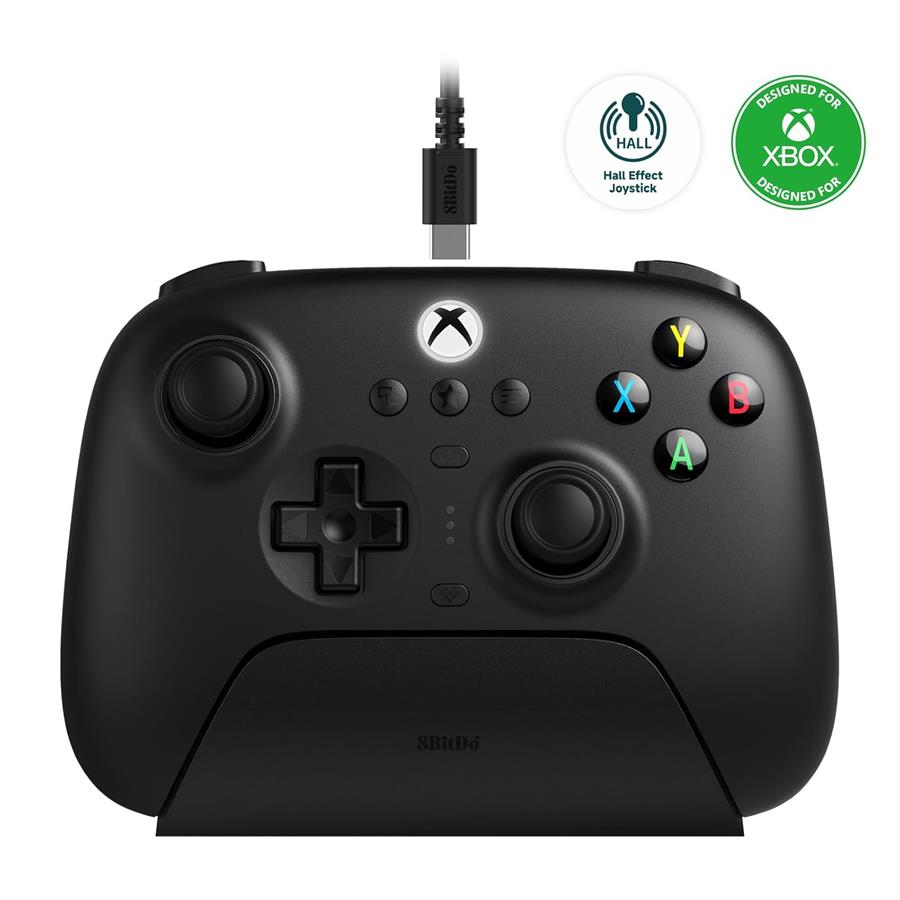 8BITDO JOYSTICK ULTIMATE 3-MODE XBOX/WIN*1 MES GAMEPASS 81HB02D BLACK