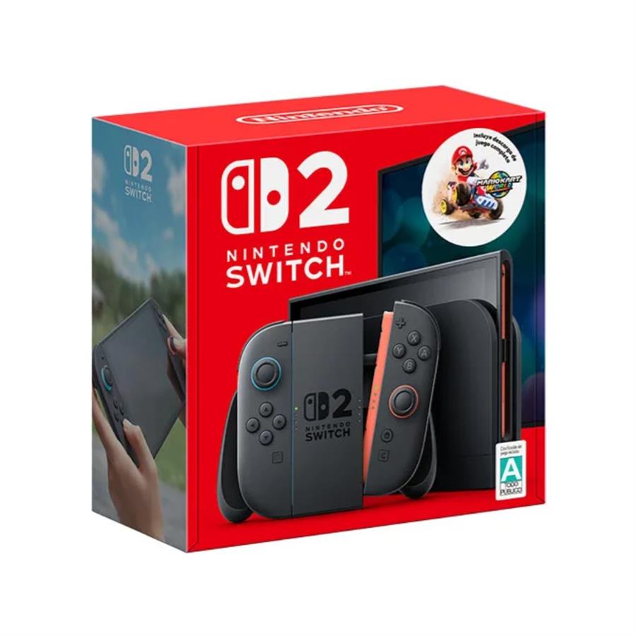 NINTENDO SWITCH 2 256GB + MARIO KART WORLD INSTALADO