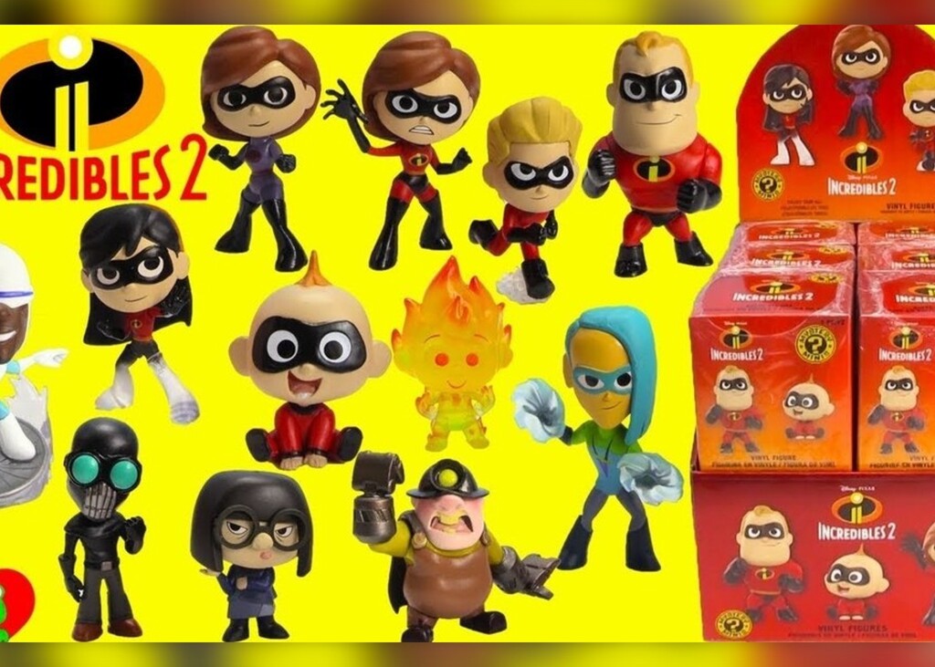 FUNKO MYSTERY MINIS INCREDIBLES 2 VYNIL FIGURE